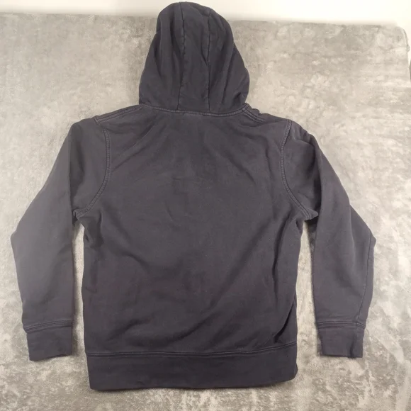 Lacoste Navy Zip-Up Hoodie with White Trim Size Large - Picture 8 of 16